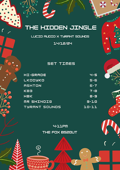 THE HIDDEN JINGLE at The fox