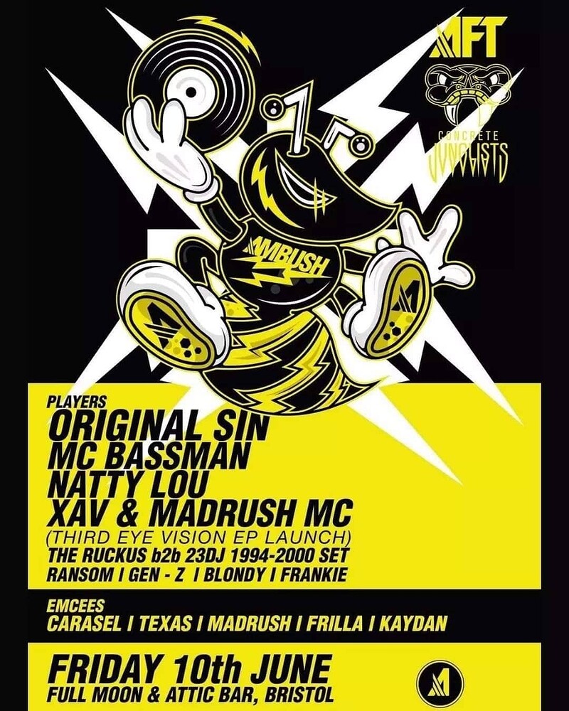 AFT x Concrete Junglists at The Attic Bar