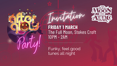 AFTERGLOW TAKEOVER | THE FULL MOON at The Full Moon & Attic Bar