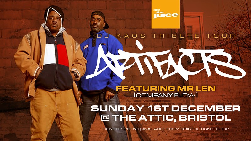 Artifacts feat. DJ Mr Len at The Attic Bar