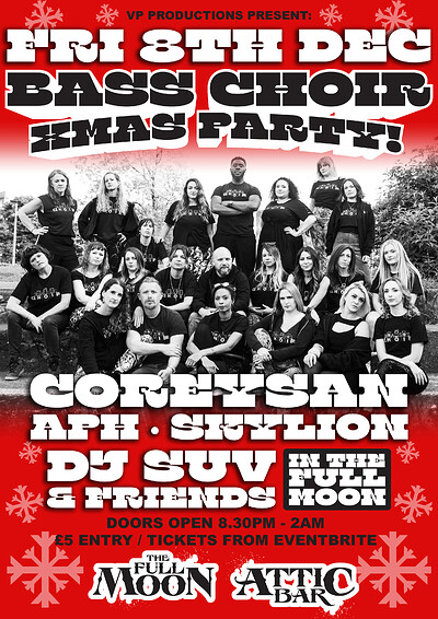 Bass Choir Xmas Party at The Full Moon & Attic Bar