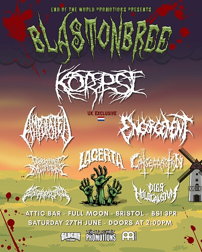 BLASTONBREE 2026 at The Full Moon & Attic Bar