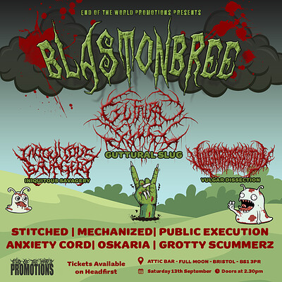 BLASTONBREE FEST 2025 at The Full Moon & Attic Bar