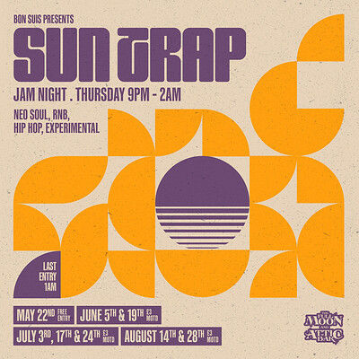 Suntrap Jam Night at The Full Moon & Attic Bar