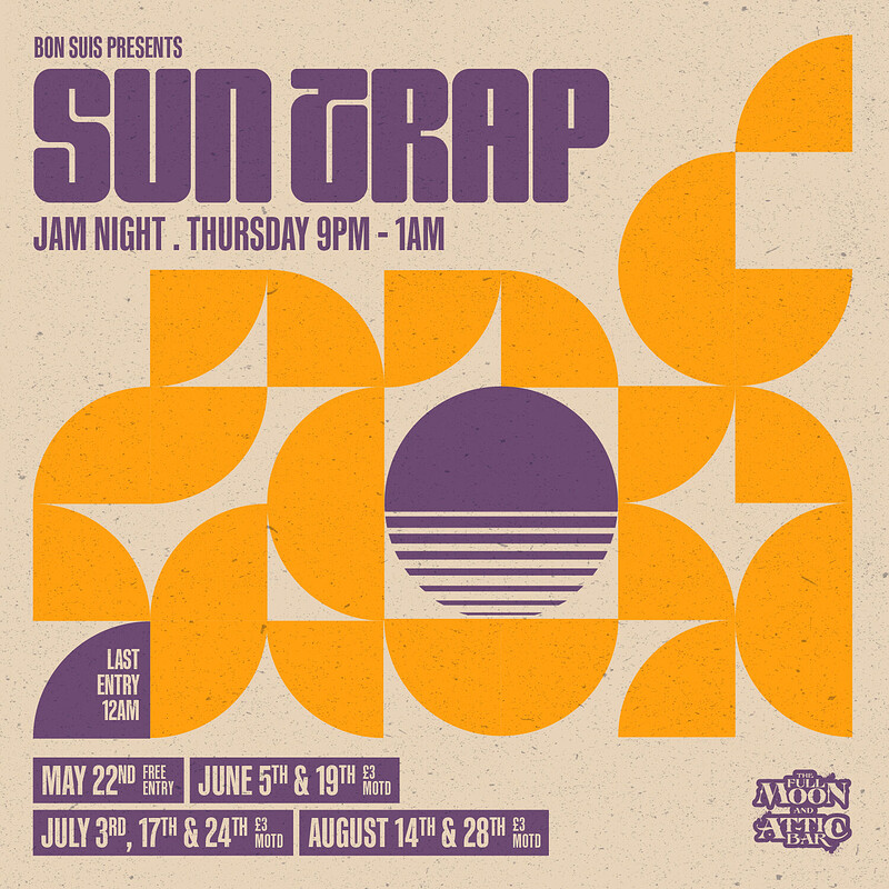 Suntrap Jam Night at The Full Moon & Attic Bar