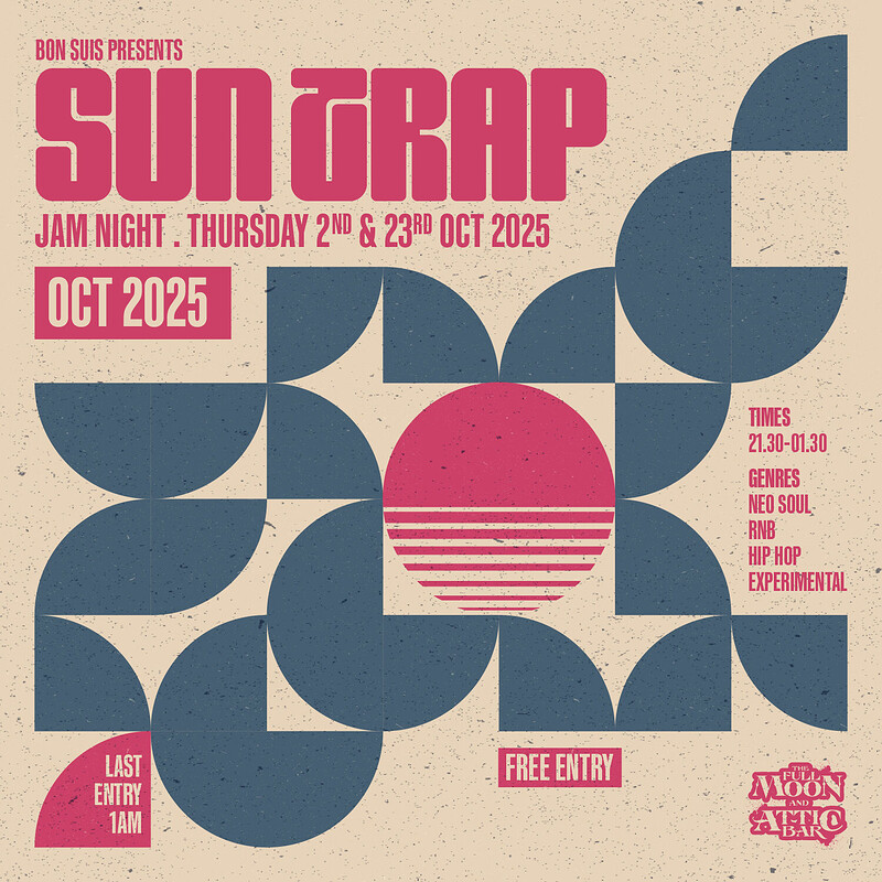 Suntrap Jam Night at The Full Moon & Attic Bar