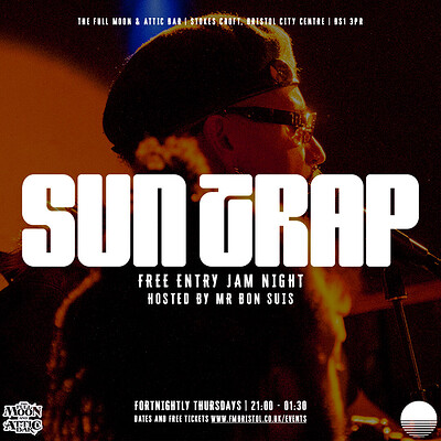 Suntrap Jam Night at The Full Moon & Attic Bar