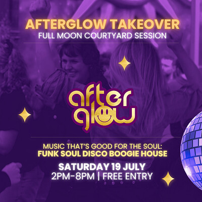 Courtyard Social: Afterglow at The Full Moon & Attic Bar