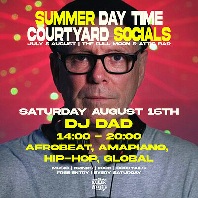 Courtyard Social w/ DJ Dad at The Full Moon & Attic Bar