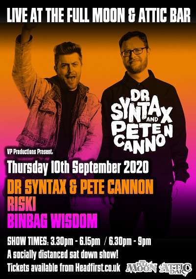 Dr Syntax & Pete Cannon at The Attic Bar