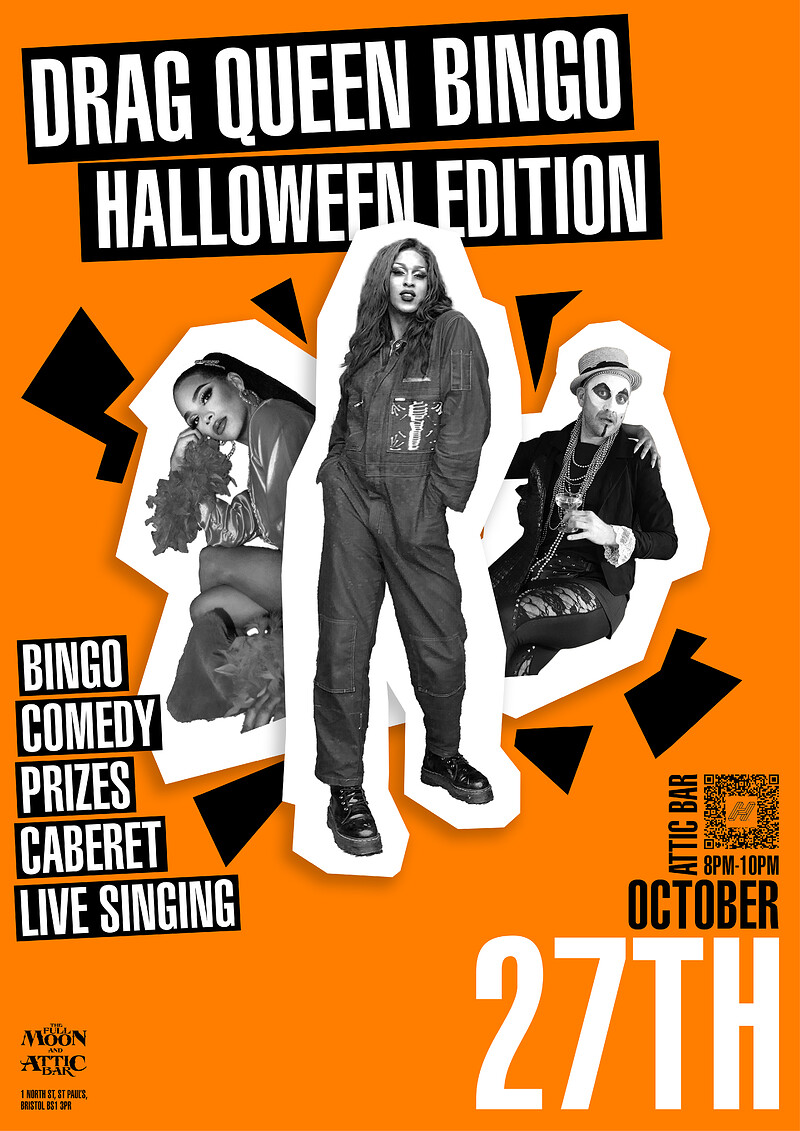 Drag Queen Bingo Halloween Edition at The Attic Bar