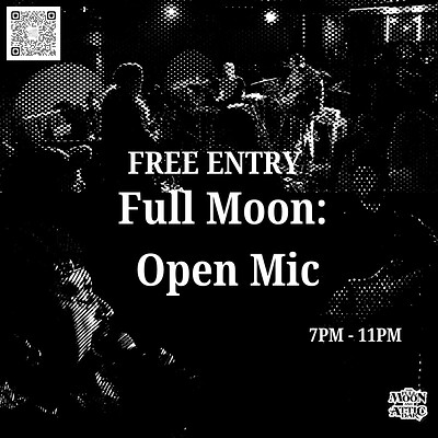 Full Moon: Open Mic at The Full Moon & Attic Bar