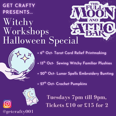 Get Crafty at The Full Moon & Attic Bar