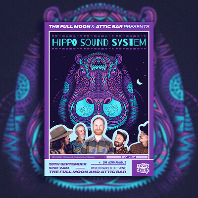 HIPPO SOUND SYSTEM | Attic Bar at The Full Moon & Attic Bar