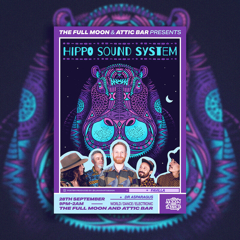 HIPPO SOUND SYSTEM | Attic Bar at The Full Moon & Attic Bar