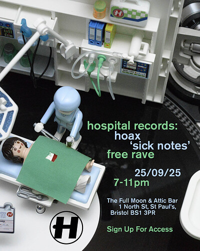 Hospital Records presents: Hoax E.P Launch at The Full Moon & Attic Bar