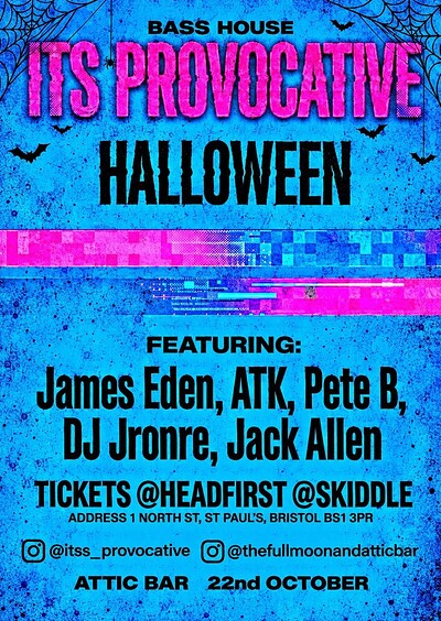 It's Provocative at The Full Moon & Attic Bar
