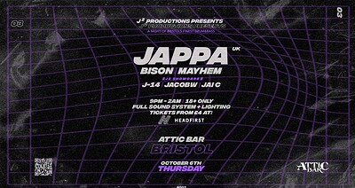 J2 PRODUCTIONS PRESENTS: VOLUME 003 at The Attic Bar