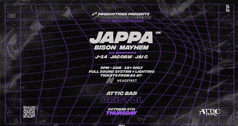J2 PRODUCTIONS PRESENTS: VOLUME 003 at The Attic Bar