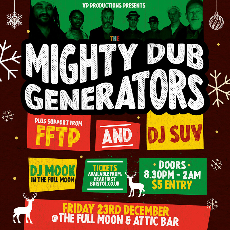MIGHTY DUB GENERATORS at The Attic Bar