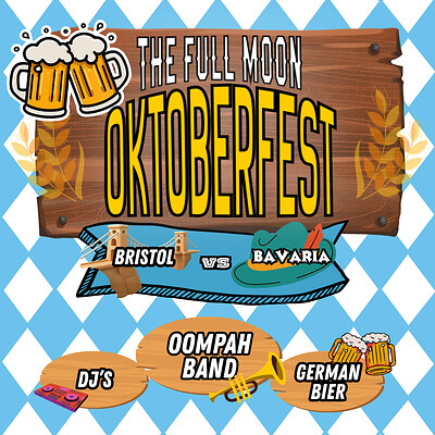 Oktoberfest: Bristol vs Bavaria at The Full Moon & Attic Bar