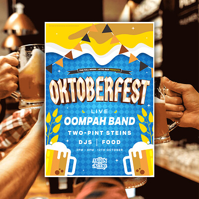 OKTOBERFEST at The Full Moon & Attic Bar
