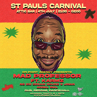 On Point Presents: Mad Professor at The Full Moon & Attic Bar