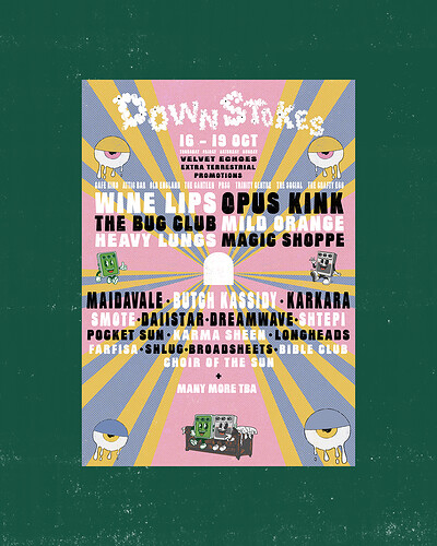 Opus Kink / Butch Kassidy / Heavy Lungs + More at The Full Moon & Attic Bar