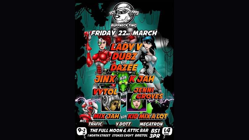 Ruffneck Ting Take Over at The Attic Bar