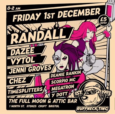 Ruffneck Ting at The Full Moon & Attic Bar