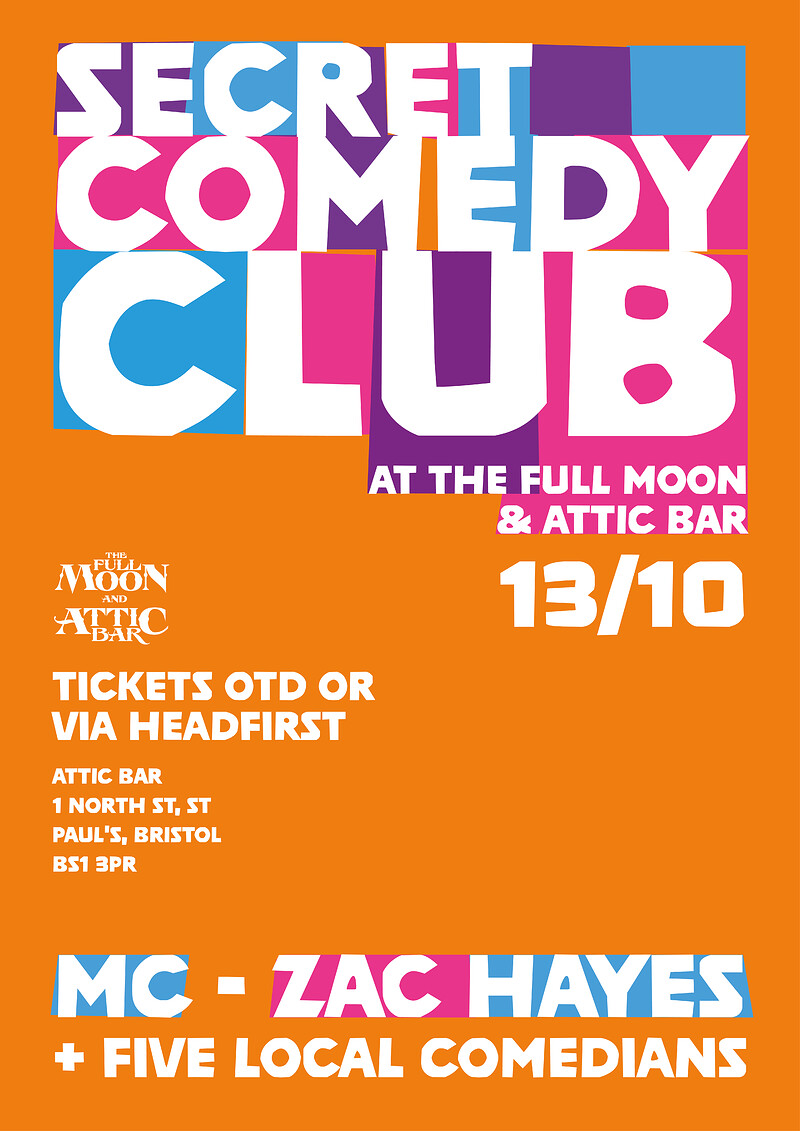 Secret Comedy Club at The Attic Bar