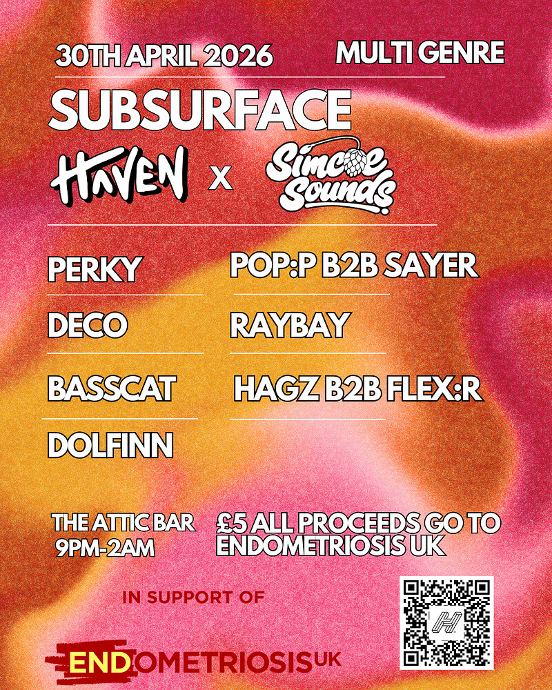 Simcoe Sounds X Haven: Subsurface at The Full Moon & Attic Bar