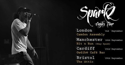 Sparkz Angles Tour at The Attic Bar