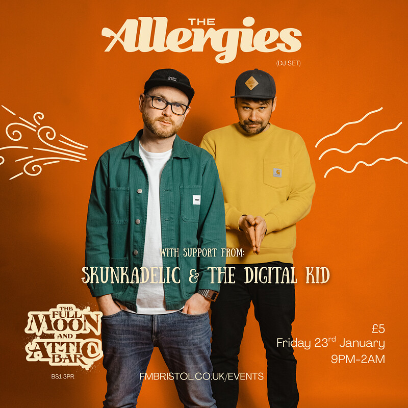 The Allergies  | Attic Bar at The Full Moon & Attic Bar