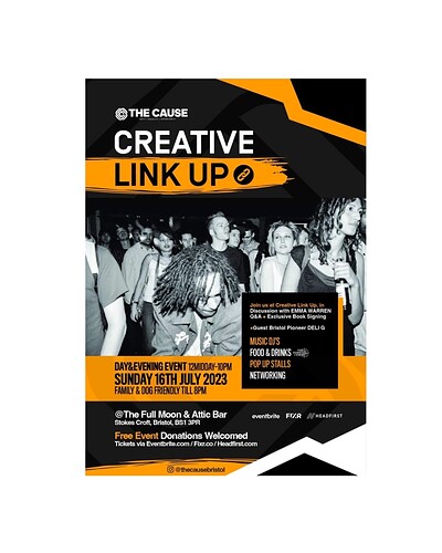 The cause creative link up at The Attic Bar