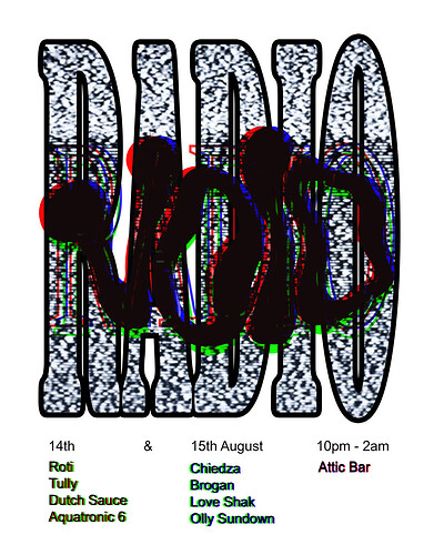 Void Radio Takeover: Roti, Tully, Dutch Sauce & Aquatronic 6 at The Full Moon & Attic Bar