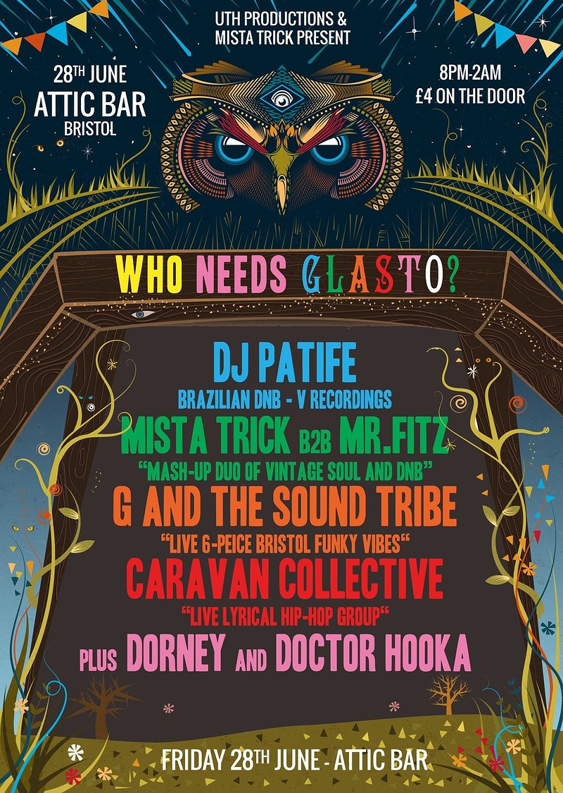 Who Needs Glasto? at The Attic Bar