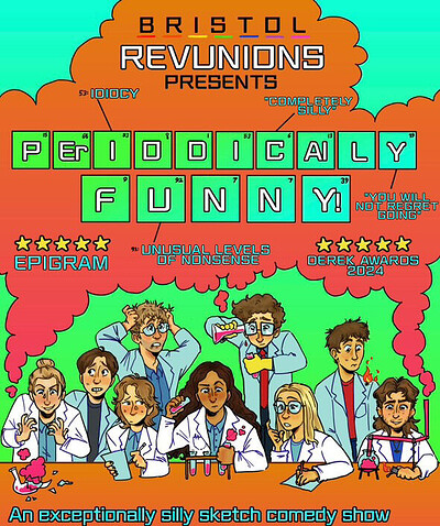 Bristol Revunions: Periodically Funny at The Gaffe Comedy Club