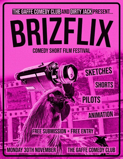 BRIZFLIX: Comedy Shorts Film Festival at The Gaffe Comedy Club