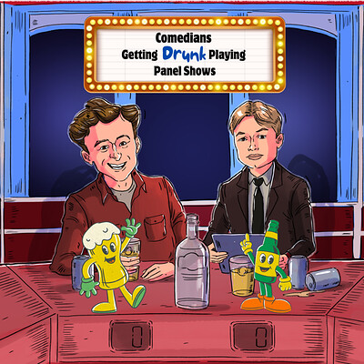 COMEDIANS GETTING DRUNK PLAYING PANEL SHOWS at The Gaffe Comedy Club