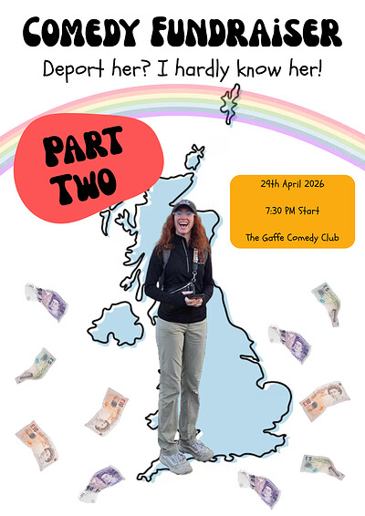 Comedy Fundraiser for Kenzie Mac at The Gaffe Comedy Club