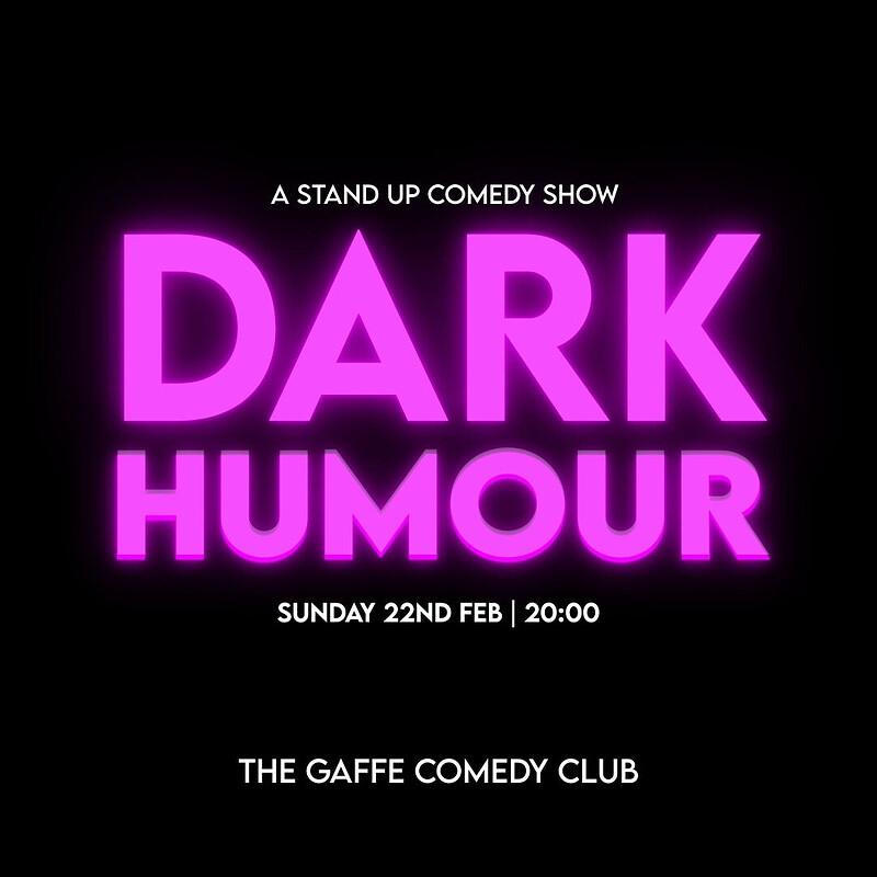 Dark Humour: Bristol Light Festival Collaboration at The Gaffe Comedy Club