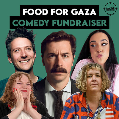 Food For Gaza Comedy Fundraiser: Mike Wozniak, Stuart Goldsmith & Amy Mason at The Gaffe Comedy Club