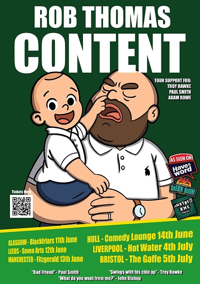 Rob Thomas: Content at The Gaffe Comedy Club