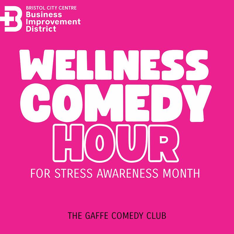 Wellness Comedy Hour for Stress Awareness Month at The Gaffe Comedy Club