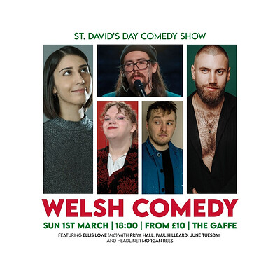 Welsh Comics in Bristol at The Gaffe Comedy Club
