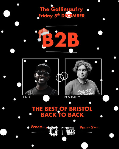 D.A.D B2B Ben Daley at The Gallimaufry