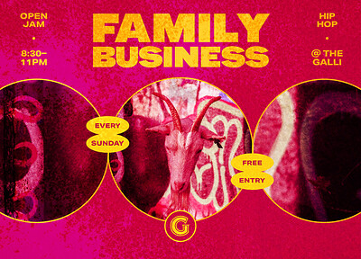 FAMILY BUSINESS at The Gallimaufry