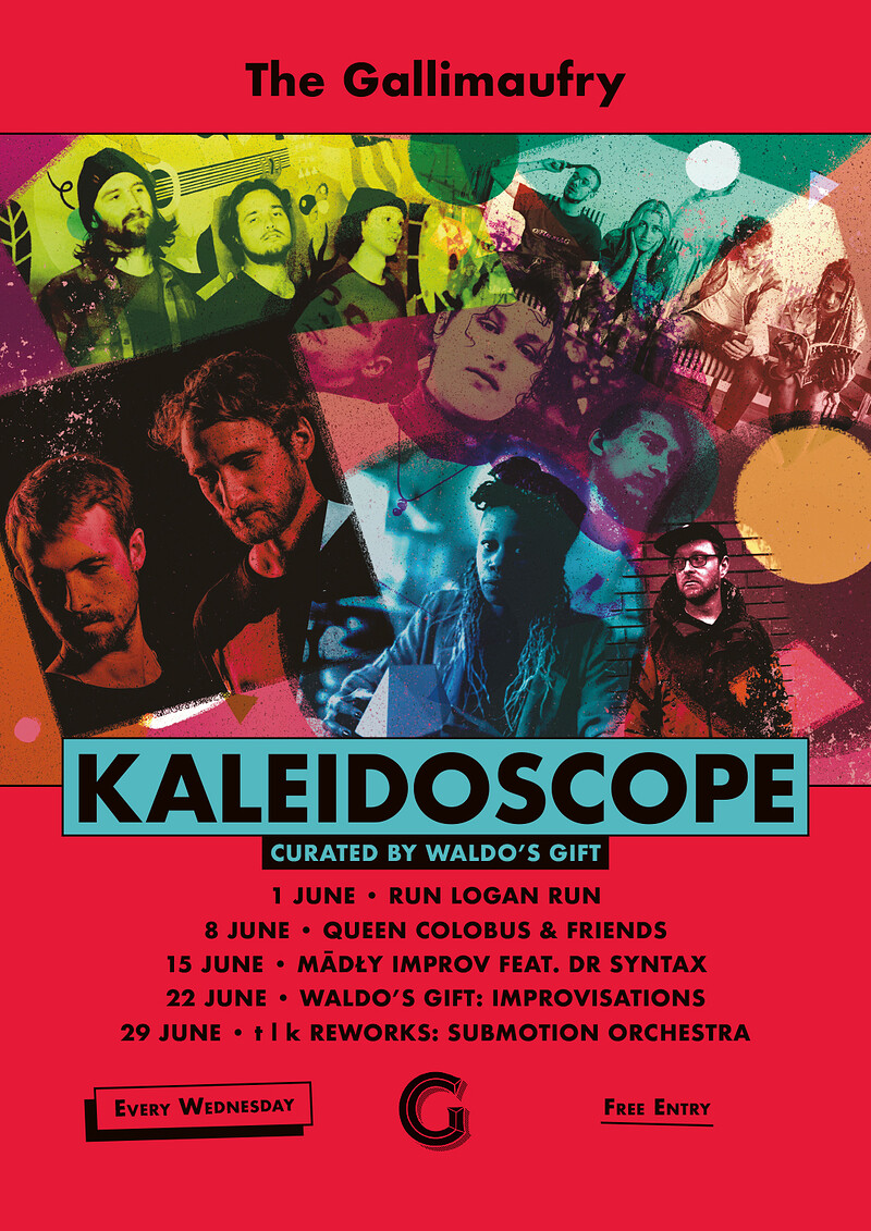 Kaleidoscope ft. Queen Colobus and Friends at The Gallimaufry