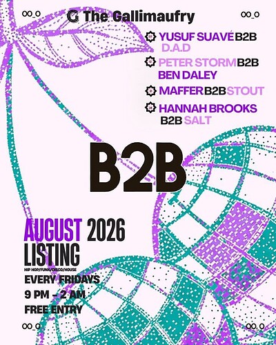 Maffer b2b Stout - Vinyl Special - B2b Fridays at The Galli at The Gallimaufry